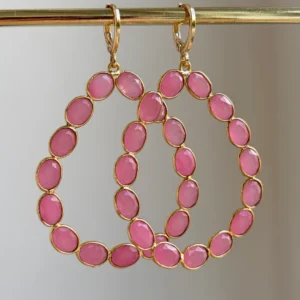 YMMS - Oorbellen Haji pink