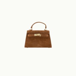 Small Handbag – Suede Brown