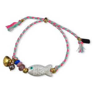 JAZU - Armbanden Vis Wit