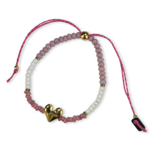 JAZU - Armbanden Hart Roze