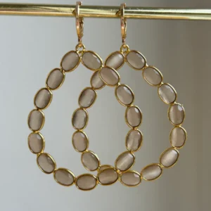 YMMS - Oorbellen Haji beige
