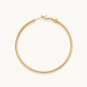 Brandshouse Amsterdam - gouden oorringen 5 cm