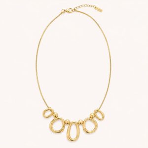 Brandshouse Amsterdam - Golden orbit necklace