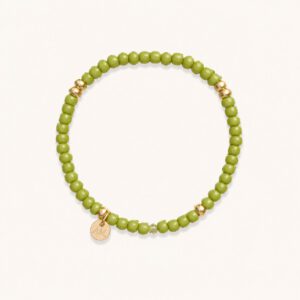 Brandshouse Amsterdam - Olive stone bracelet