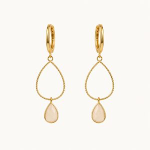 YMMS - Oorbellen golden drop
