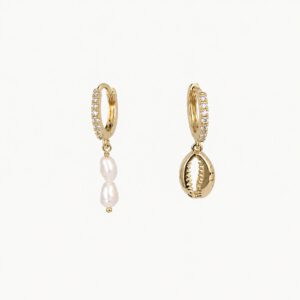 YMMS - Oorbellen ocean pearl mix & match