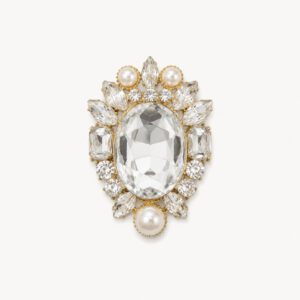 Brandshouse - crystal muse broche