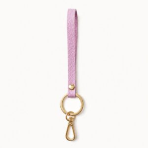 Brandshouse - Leather Keychain pink