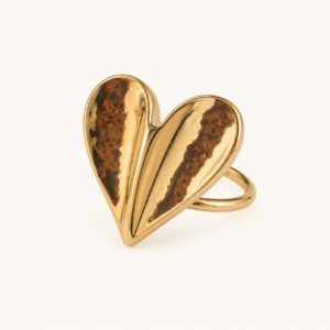 Brands House Amsterdam - Golden ring - heart shine