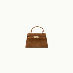 Small Handbag - Cognac Suède